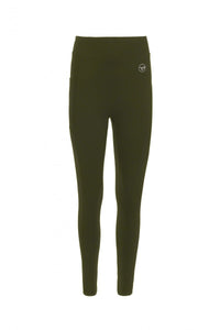 Womens Leggings - Dark Olive