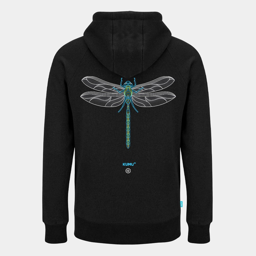 Kumu Emperor Hoodie - Electric Blue & Green - KarperCentrale