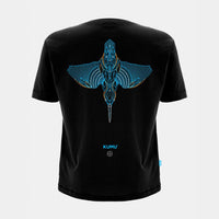Kumu Take Flight Tee - Kingfisher - Ijsvogel - KarperCentrale