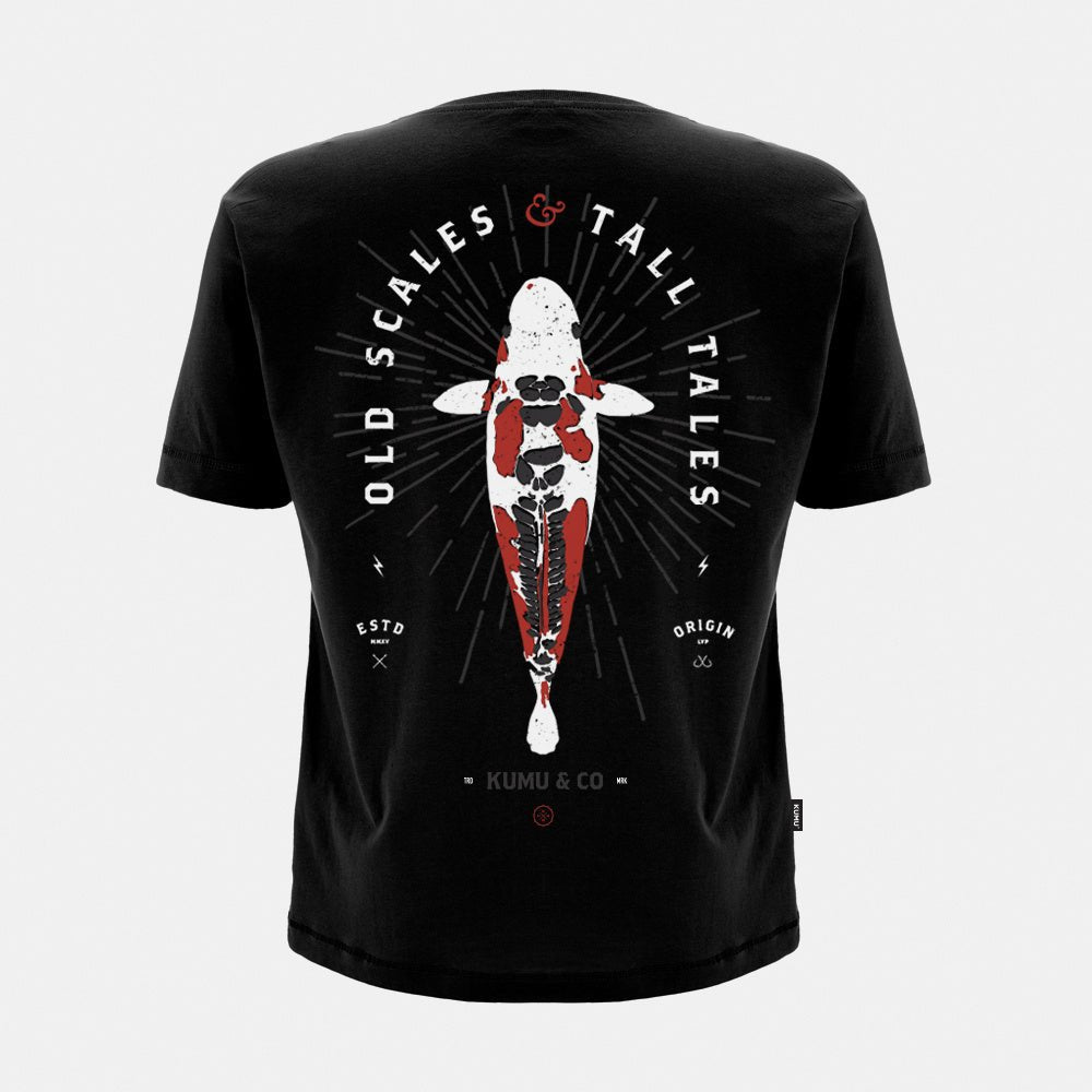 Kumu Tall Tales Tee - Koi Design - Tattoo Style - KarperCentrale
