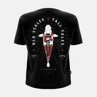 Tall Tales Tee - Koi Design - Tattoo Style