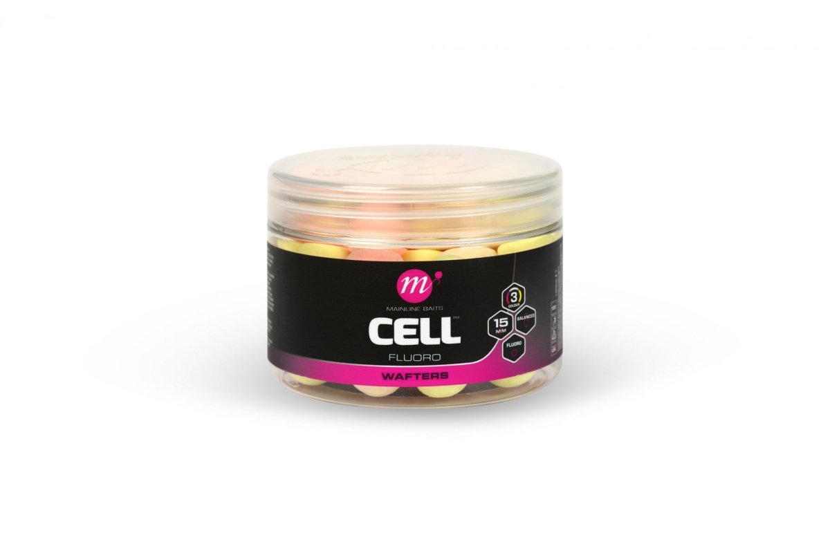 Mainline Cell - Fluoro Wafters - 15mm - Mixed colours - KarperCentrale