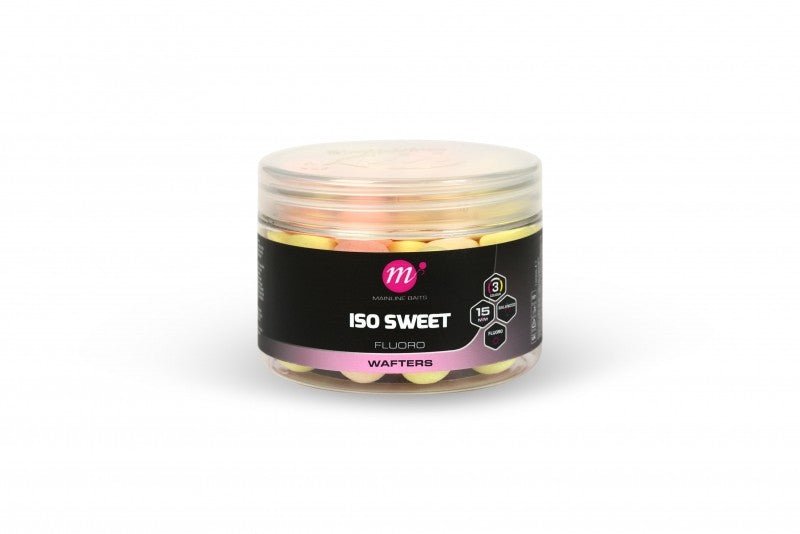 Mainline ISO Sweet - Fluoro Wafters - 15mm - Pink,Yellow,White - KarperCentrale