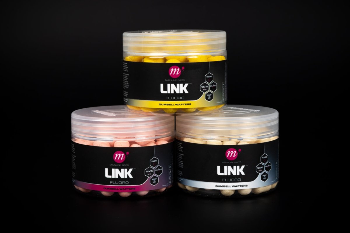 Link - Dumbell Wafters Fluoro - 12 x 15mm