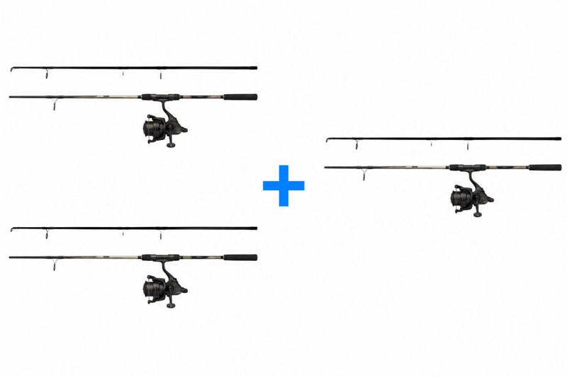 Catch Pro II Carp Combo - 10ft Rod + Reel - 2+1 gratis