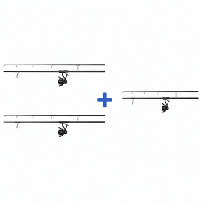 Mitchell Charger Carp 10ft 3.00lb Rod + Reel - 2+1 gratis - KarperCentrale
