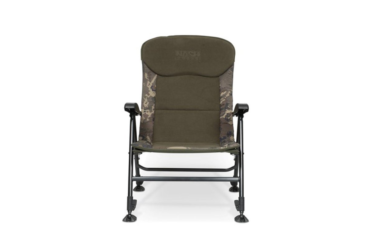 Nash Tackle Bank Life - Reclining Chair Camo - KarperCentrale