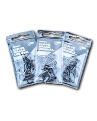 Nash Tackle Curve Shank Hook - Original - 20pcs - KarperCentrale