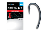 Nash Tackle Curve Shank X - KarperCentrale