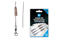 Nash Tackle Ready Tied Unleaded Leader - Solid Bag - KarperCentrale