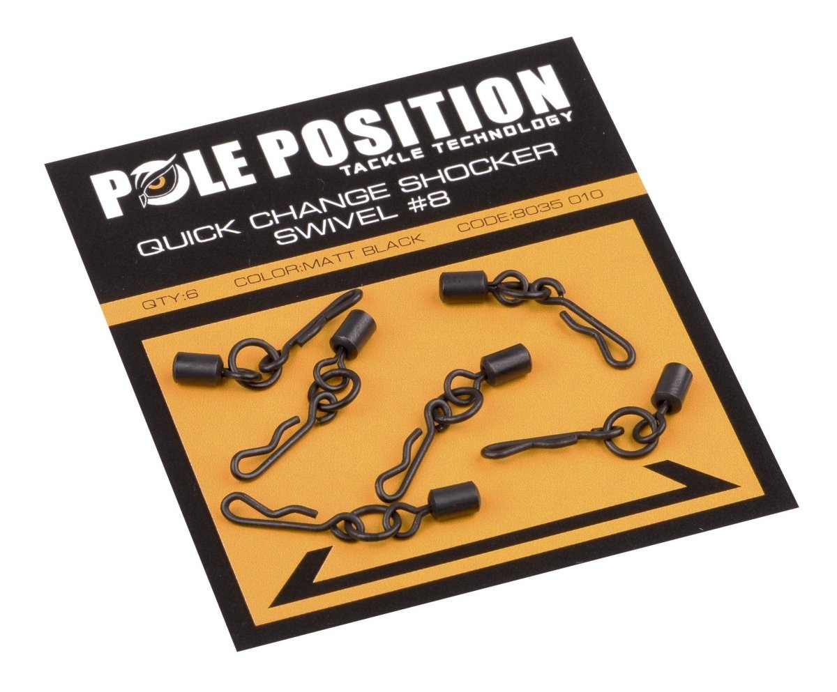 Pole Position Quick Change Shocker Swivel - KarperCentrale