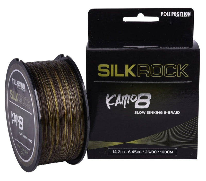 Silkrock Kamo8 Flettet Mainline - 1000m