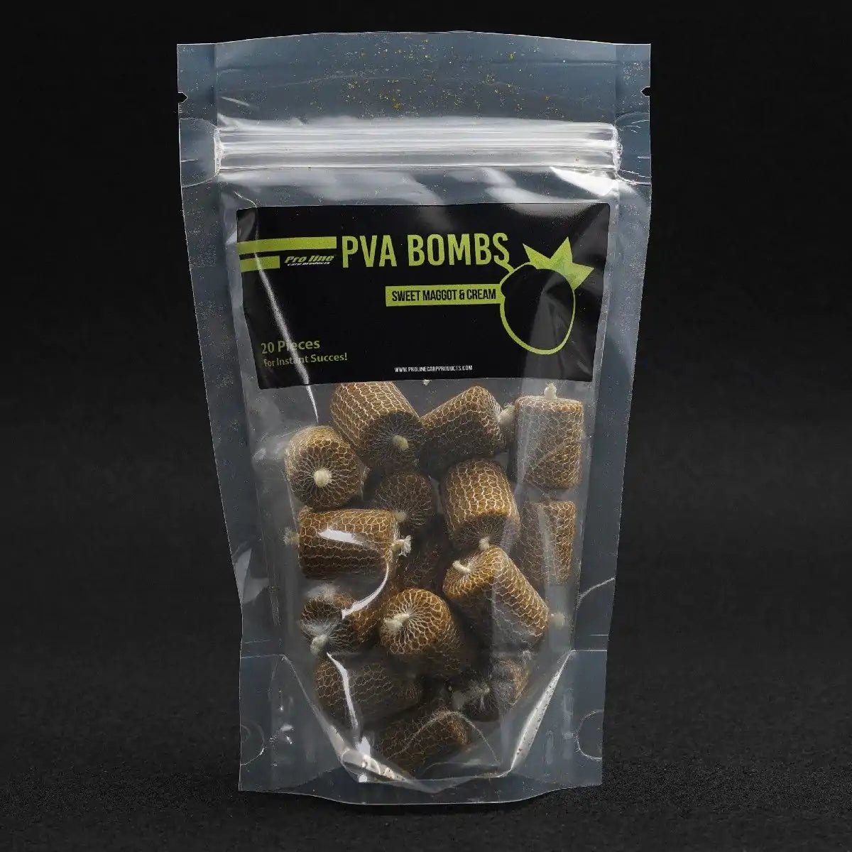 Proline Sweet Maggot & Cream - PVA Bombs - 18pcs - KarperCentrale