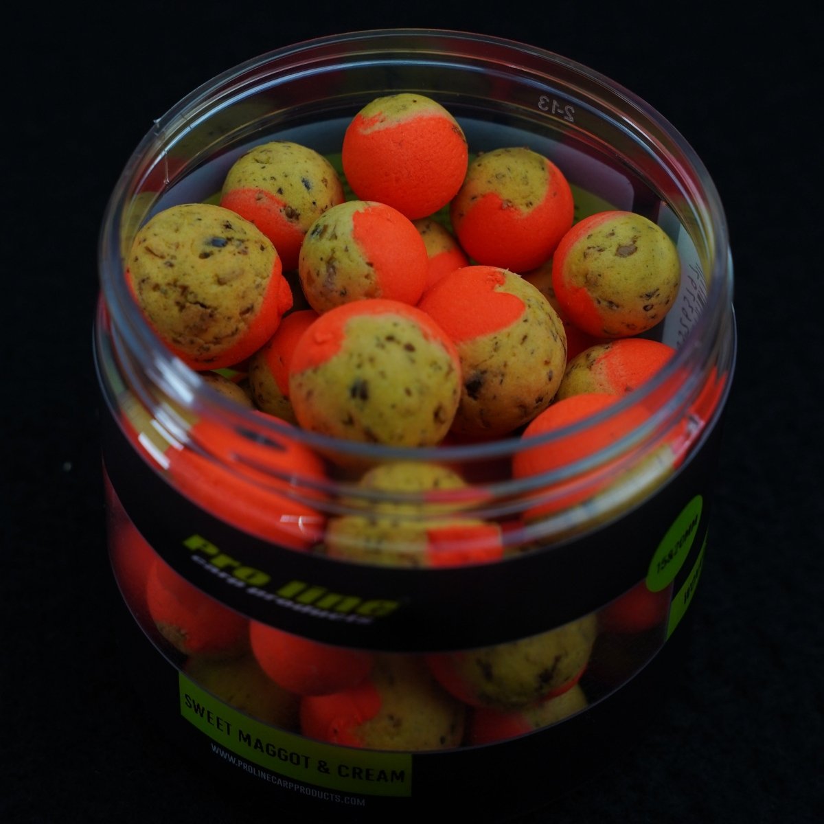 Proline Sweet Maggot & Cream - Wonkas - 15mm & 18mm - Mixed - KarperCentrale