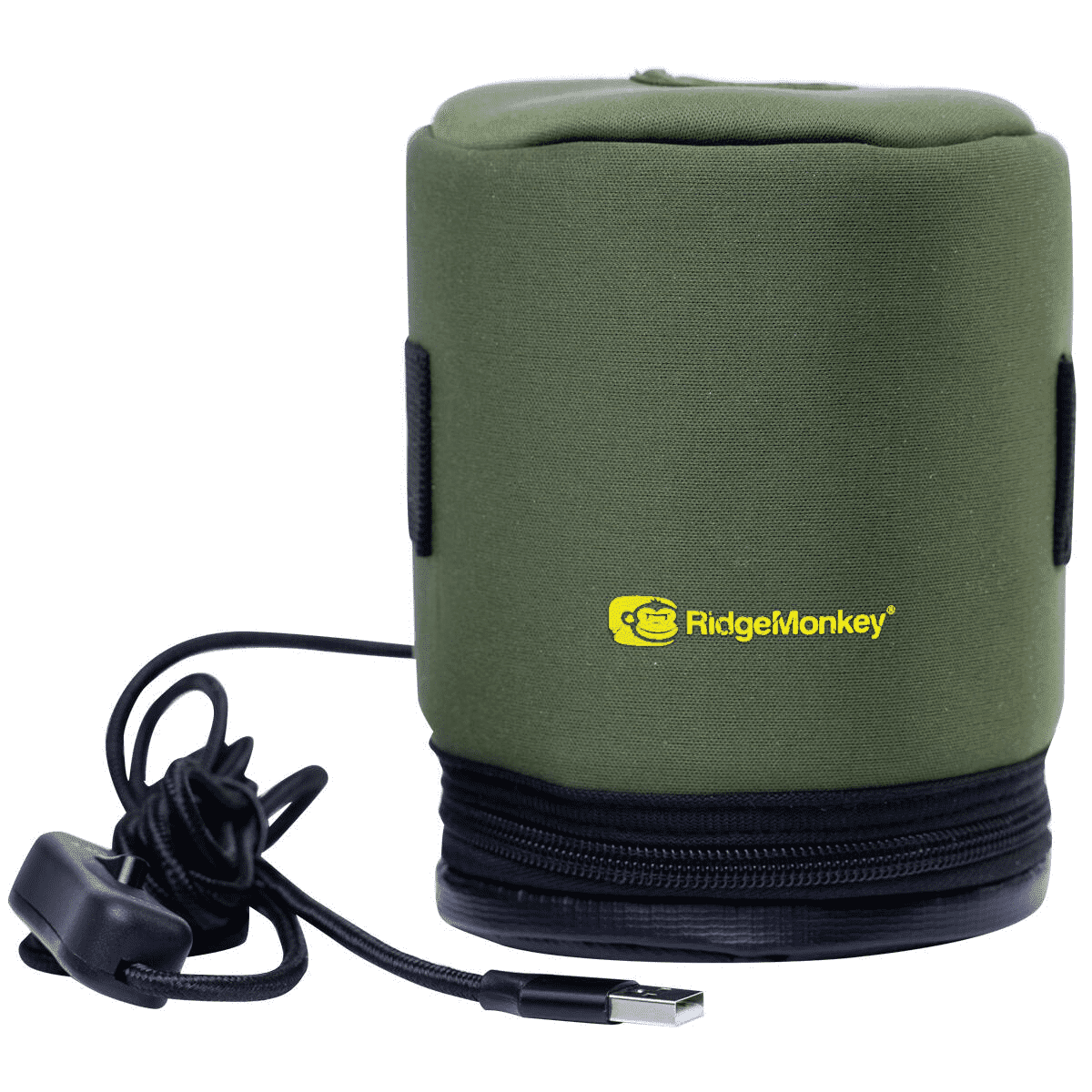 RidgeMonkey Gas Canister Cover - Ecopower - USB Heated - KarperCentrale