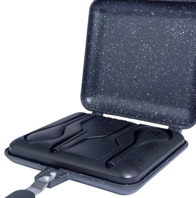 RidgeMonkey Sandwich Toaster - Classic - Standard - Granite Edition - KarperCentrale