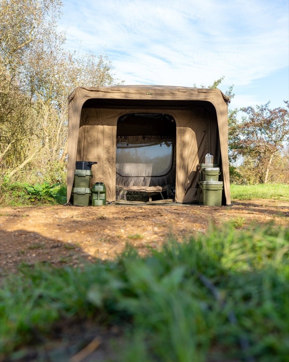 RidgeMonkey XF2 Compact V2 - 1 man - Camo - KarperCentrale