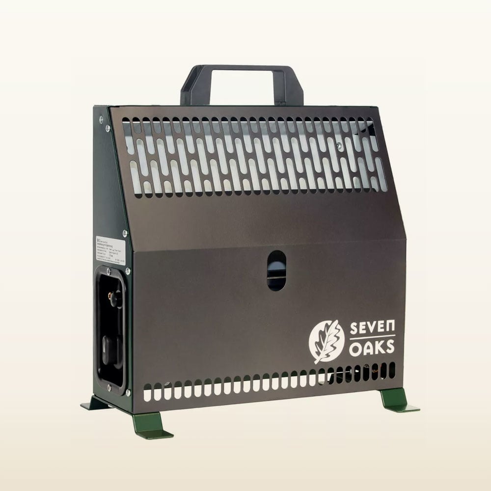 Seven Oaks Tent kachel 1,6KW - Met beveiliging - KarperCentrale