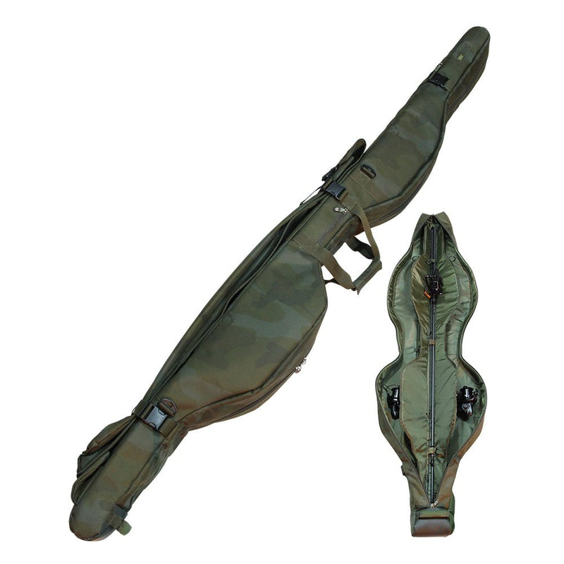 Bank-Tek 10ft Funda Compacta para 3 Cañas