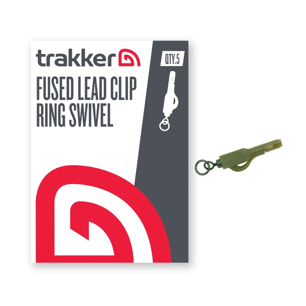 Trakker Fused Lead Clip - Ring Swivel - KarperCentrale