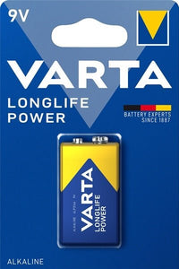 Varta 9V - Blok Batterij - KarperCentrale
