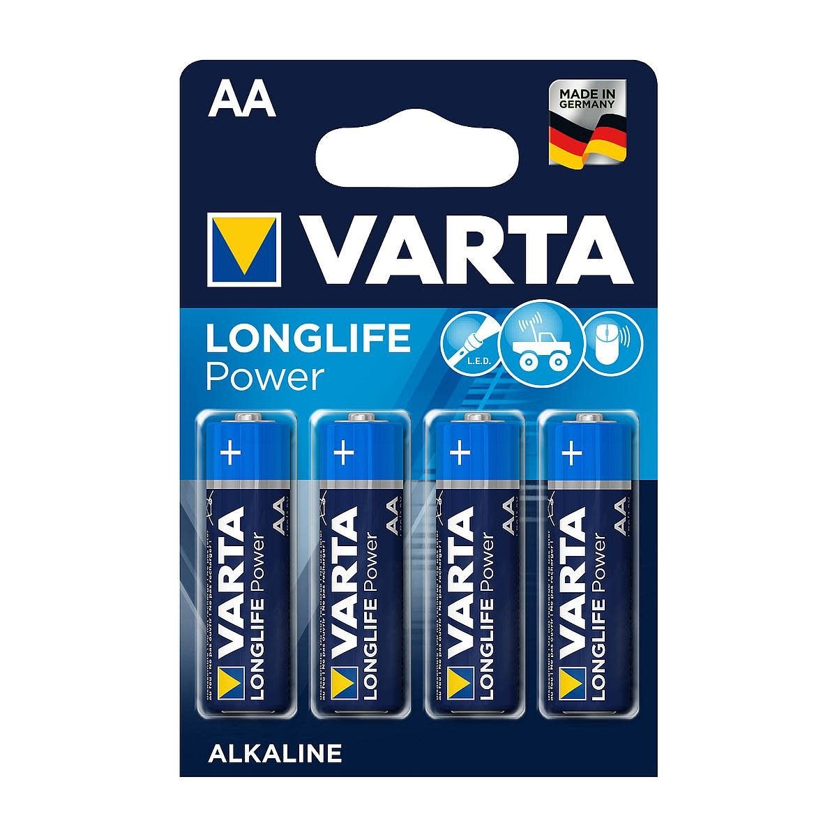 Varta AA Batterij - Penlite - 4 pcs - KarperCentrale
