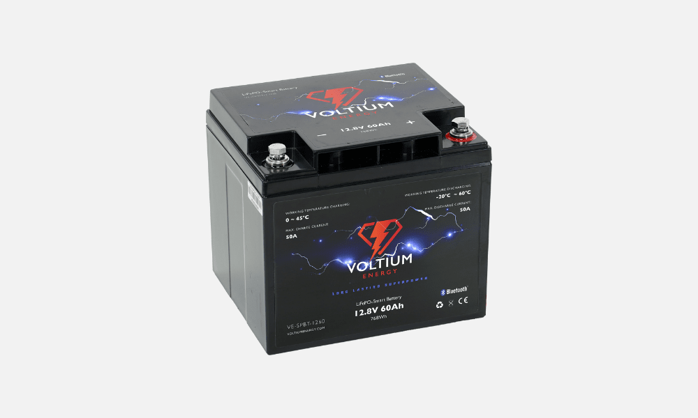 Voltium LiFePO4 - 60Ah - 12,8V - Accu - KarperCentrale